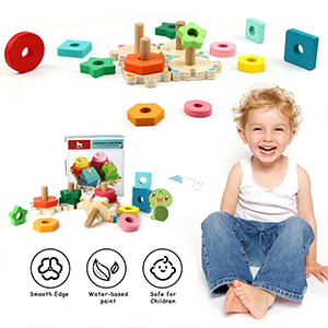 Educational Stacking Toys for Toddlers Preschool Learning6
